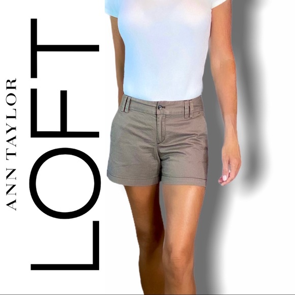 Ann Taylor Loft Trouser style Shorts Size 2 - Picture 1 of 13